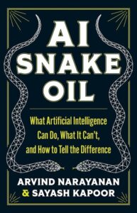 cover of AI Snake Oil